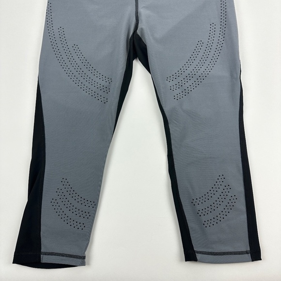 RBX Athletic Pants Womens XL Crop Gray Black - Picture 5 of 9
